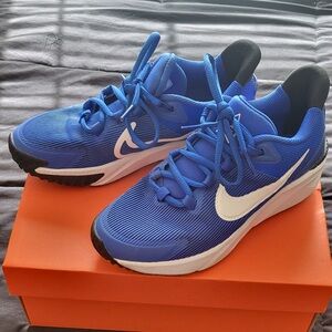 Nike Kids Vibrant Blue Athletic Sneakers